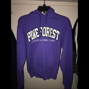 Pine forest cheerleading camp hoodie